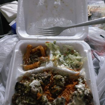 Halal Boyz - Steak over rice, it was too good I forgot to take a picture before I started. - Halal Near Me - Fresh Meadows, New York Halal Boyz - Steak over rice, it was too good I forgot to take a picture before I started. - Halal Near Me - Fresh Meadows, New York