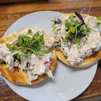 Caffeine Machine - Chicken salad bagel - Coffee & Tea Near Me - Las Vegas, Nevada Caffeine Machine - Chicken salad bagel - Coffee & Tea Near Me - Las Vegas, Nevada