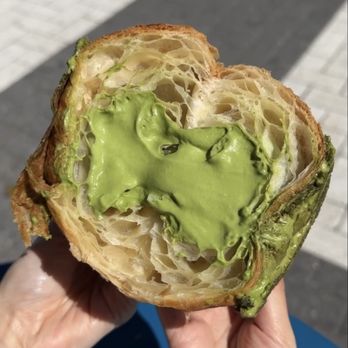 Monta Tea - Matcha Croissant - Bakeries Near Me - Jersey City, New Jersey