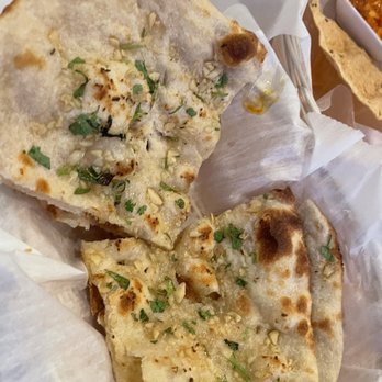 Spice Delight - Garlic Naan - Indian Near Me - Belmont, Massachusetts