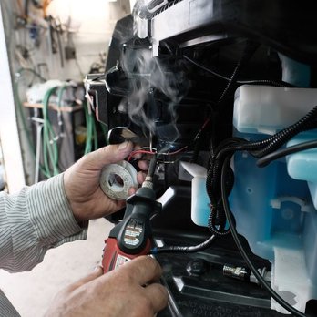 Meljohn's Auto Repair & Towing - Darek even does electrical work. Here he is creating a connection for LED bezels from Japan to fit my US wrx - Auto Repair Near Me - Flushing, New York Meljohn's Auto Repair & Towing - Darek even does electrical work. Here he is creating a connection for LED bezels from Japan to fit my US wrx - Auto Repair Near Me - Flushing, New York