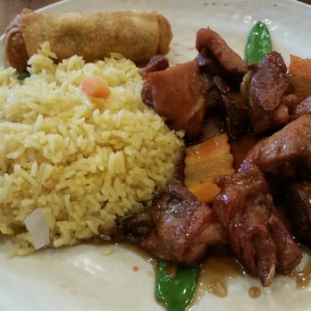 Shanghai Bistro - Bourbon Chicken, lunch portion - Chinese Near Me - Lexington, Kentucky Shanghai Bistro - Bourbon Chicken, lunch portion - Chinese Near Me - Lexington, Kentucky