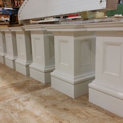 Chapman Lumber - Column Rebuild in our wood shop.