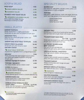 Menu photo 5 Tsunami Restaurant & Sushi Bar Lehi, UT Menu photo 5 Tsunami Restaurant & Sushi Bar Lehi, UT