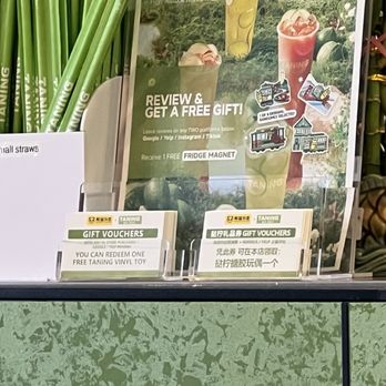 TANING - (Jan 2026) Deceived. Gave 2 review (when I thought I just needed 1) just to find out they ran out of the vinyl toy - Bubble Tea Near Me - Sunnyvale, California TANING - (Jan 2026) Deceived. Gave 2 review (when I thought I just needed 1) just to find out they ran out of the vinyl toy - Bubble Tea Near Me - Sunnyvale, California