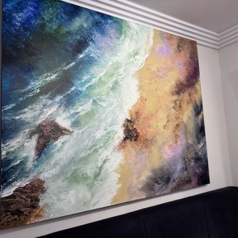 Fishy Fishy - Lovely art work throughout the restaurant - Seafood Near Me - Kinsale, Colorado