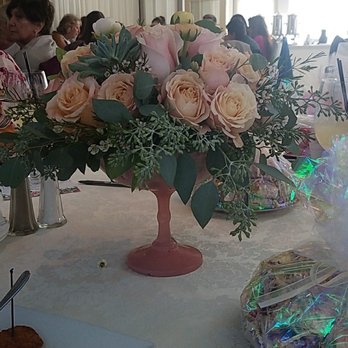 McCue Garden Center - The flower arrangement for my daughter's bridal shower could it of been more Romantic they we beautiful !!!! - Florists Near Me - Billerica, Massachusetts