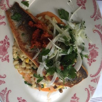 Barbuzzo - Crispy Skin Bronzino - Mediterranean Near Me - Philadelphia, Pennsylvania