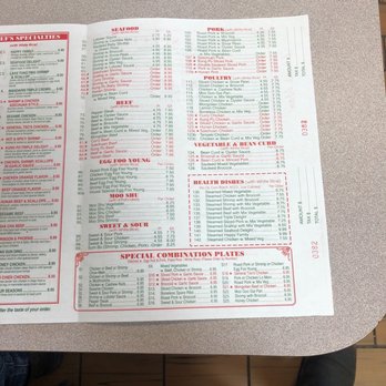 New China Restaurant - Menu page - Chinese Near Me - Rainbow City, Alabama