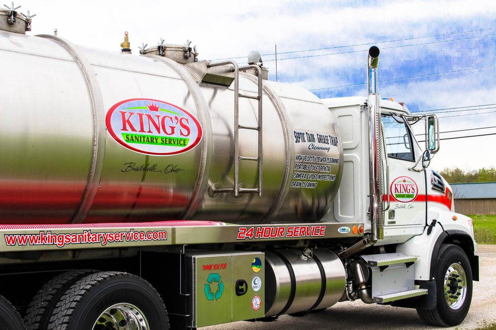 Slide of King's Sanitary Service