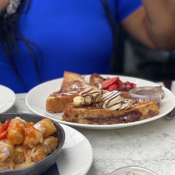 H Cafe - Xtra Stuffed French Toast Sampler - Breakfast & Brunch Near Me - Los Angeles, California H Cafe - Xtra Stuffed French Toast Sampler - Breakfast & Brunch Near Me - Los Angeles, California