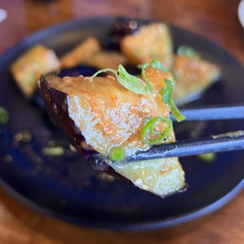 Ika Sushi - Nasu Miso - Japanese eggplant, w/citrus white miso sauce - Sushi Bars Near Me - Midvale, Utah