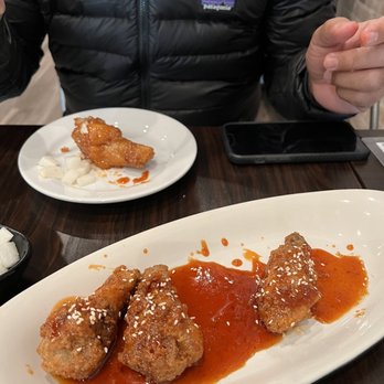 Asiatique Eatery - Bonchon wings, the sticky sauce complimented the wings to the next level - Asian Fusion Near Me - Ventura, California Asiatique Eatery - Bonchon wings, the sticky sauce complimented the wings to the next level - Asian Fusion Near Me - Ventura, California