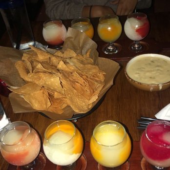 Tio Taco + Tequila Bar - Margarita Flights with Chips and Queso - Mexican Near Me - Edison, New Jersey Tio Taco + Tequila Bar - Margarita Flights with Chips and Queso - Mexican Near Me - Edison, New Jersey