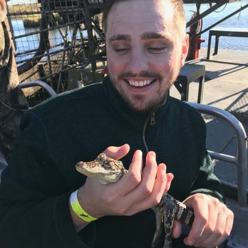 Airboat Adventures - Charlie & Fluffy - Boat Tours Near Me - Lafitte, Louisiana