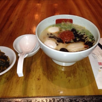 IPPUDO NY - A pork base broth w/ spicy blend and two soft boiled seasoned eggs - Ramen Near Me - New York, New York IPPUDO NY - A pork base broth w/ spicy blend and two soft boiled seasoned eggs - Ramen Near Me - New York, New York