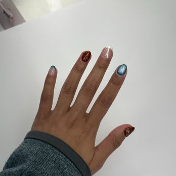 Glamour Nails & Spa - builder gel  french tip, chrome, air brush, tortoise nails - Nail Salons Near Me - Norco, California
