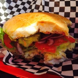 Rockit Char Grill - Flamin' Rocket chicken sandwich