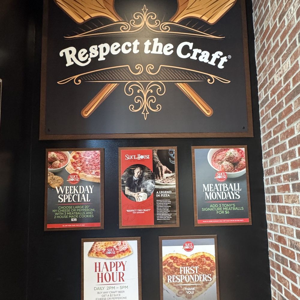 Slice House by Tony Gemignani - Inside accolades - Pizza Near Me - Burbank, California Slice House by Tony Gemignani - Inside accolades - Pizza Near Me - Burbank, California