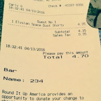 Yard House - 9 oz pour "Shorty" less than $5.  Good deal. - New American Near Me - Tucson, Arizona