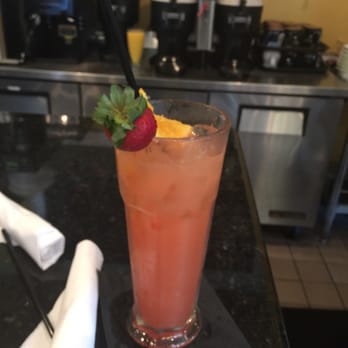 Another Broken Egg Cafe - Birthday drink a Vodka Punch - Breakfast & Brunch Near Me - New Orleans, Louisiana