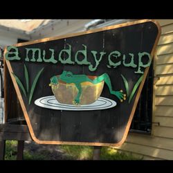A Muddy Cup - Signage
