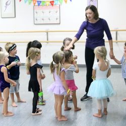 Airborne Dance - Dance Director, Alberta, teaching Princess Camp.
