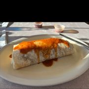 Photo of El Taco De Mexico - Denver, CO, United States. Al pator burrito with rice and beans. Don't let the looks deceive you amazing flavor and texture