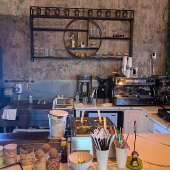 Soma Cafe & Creperie - Behind the coffee bar - Cafes Near Me - Waldwick, New Jersey Soma Cafe & Creperie - Behind the coffee bar - Cafes Near Me - Waldwick, New Jersey