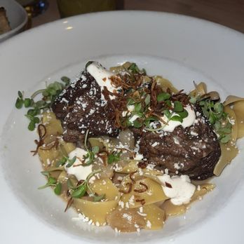 Sapphire - Meat Special for the day- short rib beef stroganoff - New American Near Me - Laguna Beach, California Sapphire - Meat Special for the day- short rib beef stroganoff - New American Near Me - Laguna Beach, California