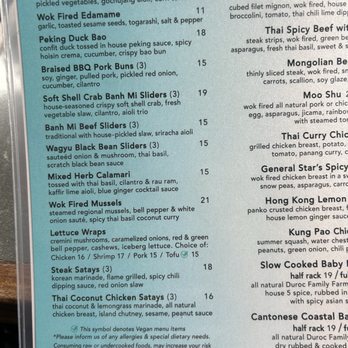 Starfish - 6/2025 Menu - Asian Fusion Near Me - Laguna Beach, California