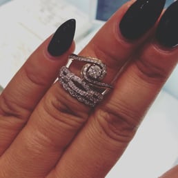 OBSESSED!!!! My engagement is sized to fit and I was just awaiting my bands to be sized and paid off! OBSESSED!!!! My engagement is sized to fit and I was just awaiting my bands to be sized and paid off!