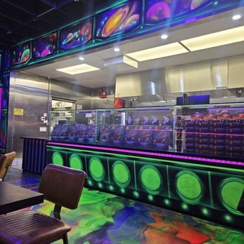 Burger 3000 - Inside of the place - Fast Food Near Me - North Hollywood, California
