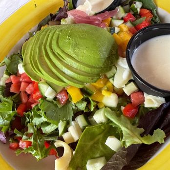 Guanabanas - Island chopped salad - Seafood Near Me - Jupiter, Florida Guanabanas - Island chopped salad - Seafood Near Me - Jupiter, Florida