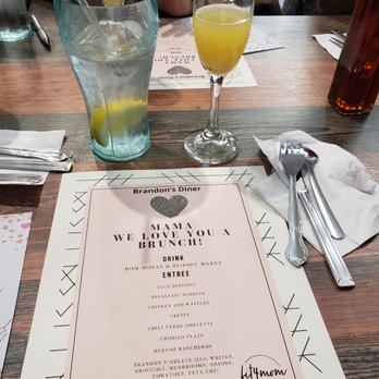 Brandon's Diner - So excited for our moms brunch! Excited for the Chile verde omelette! - Diners Near Me - Moreno Valley, California
