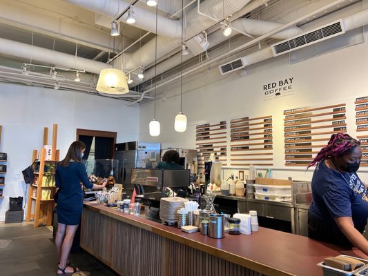 Red Bay Coffee Ferry Building by null