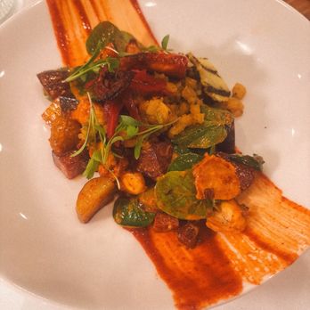 Lemon & Thyme - Grilled Octopus Al Pastor - New American Near Me - Costa Mesa, California