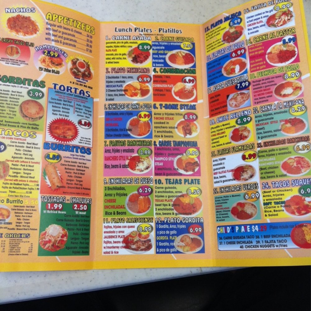 El Rodeo Mexican Grill - More menu items. Appetizers and lunch. - Mexican Near Me - San Antonio, Texas