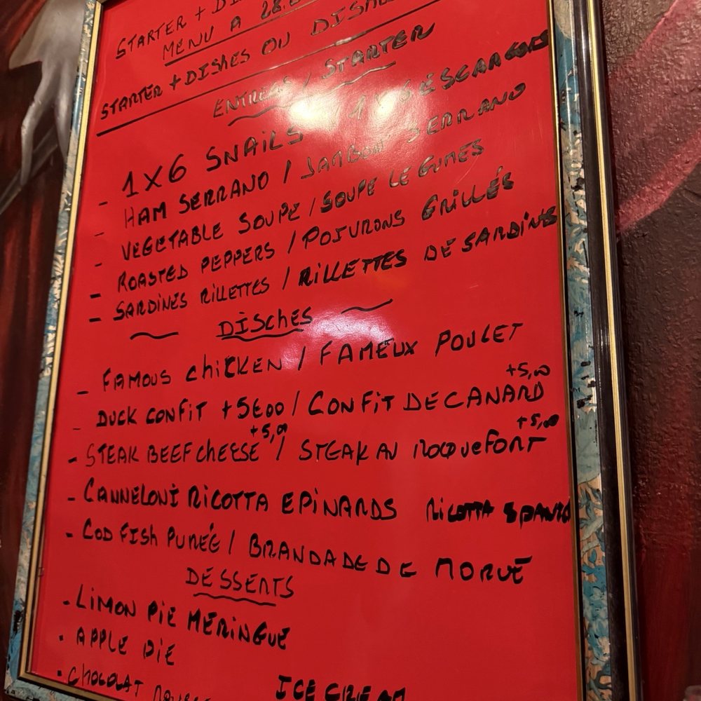 Chez Moi - Menu - pre fix menu - Bistros Near Me - Nice, 06 Chez Moi - Menu - pre fix menu - Bistros Near Me - Nice, 06