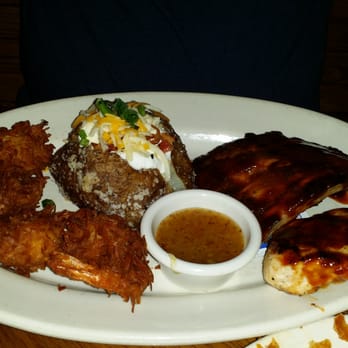 Outback Steakhouse - Ribs, Chicken, Coconut Shrimp and Baked Potato. - Steakhouses Near Me - Burbank, California