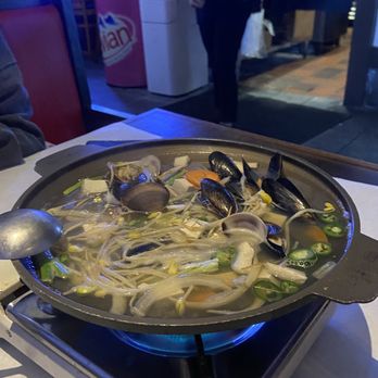 Chon Dak - Mussel & clam soup - Bars Near Me - Gardena, California