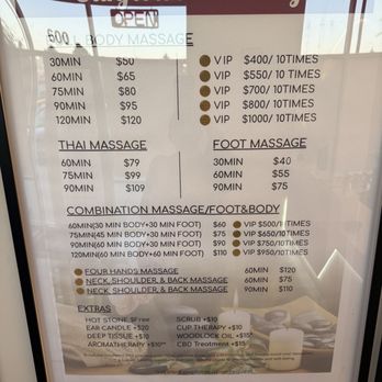 Sunflower Massage - Rate sheet as if 1/26 - Massage Near Me - Lone Tree, Colorado Sunflower Massage - Rate sheet as if 1/26 - Massage Near Me - Lone Tree, Colorado