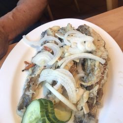 Fischbratküche Höpker - Brathering hausgemacht super gewürzt, lecker!