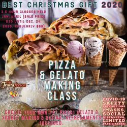 Cafe Frutta Fresca Gelato - Pizza & Gelato Making Class
