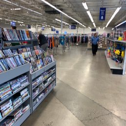 Inside store