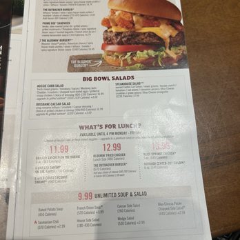Outback Steakhouse - Steakhouses Near Me - Peachtree City, Georgia