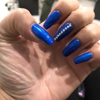 Champagne Nails - Thank you Tony. Beautiful as always. - Nail Salons Near Me - San Marcos, California