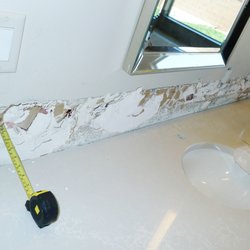 Bedrock Quartz - Holes all the way through the wall