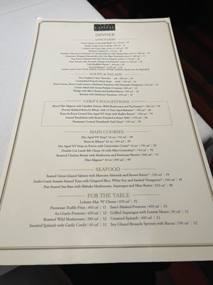 Menu photo 7 The Capital Grille Lyndhurst, OH