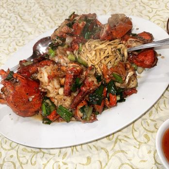 Capital Seafood Restaurant - House special lobster with noodles - Seafood Near Me - Garden Grove, California
